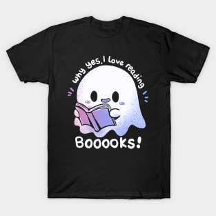 I Love Reading Booooks T-Shirt